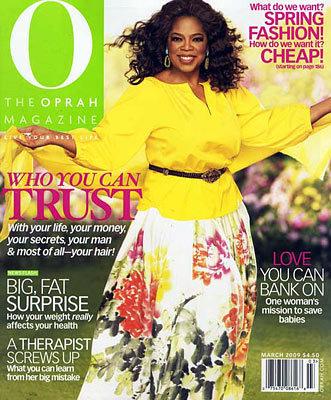 O The Oprah Magazine : Books On A Budget 