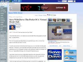 CBS 13 Sacramento : The Perks Of A Virtual Book Club